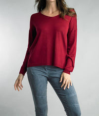 Tempo Paris - V Neck Knit Sweater