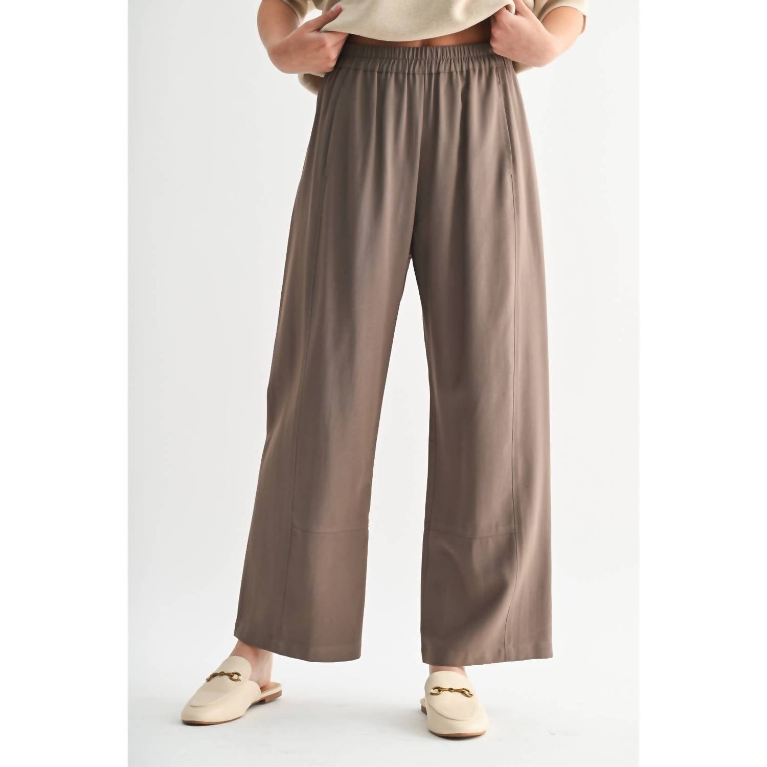 Fun 2 Fun - Joanie Elastic Waist Pants