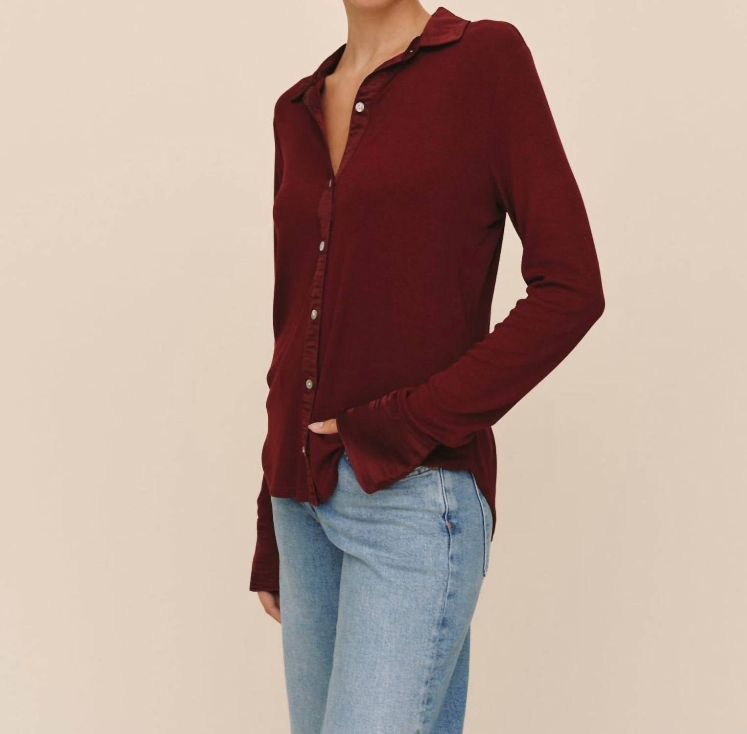 Bella Dahl - Mixed Button Down Shirt