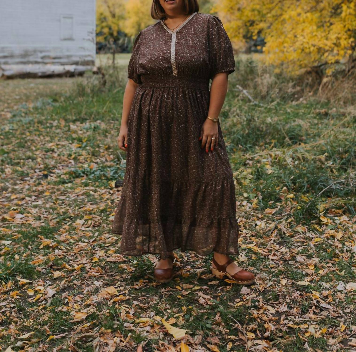 Orange Creek - Lettie Midi Dress