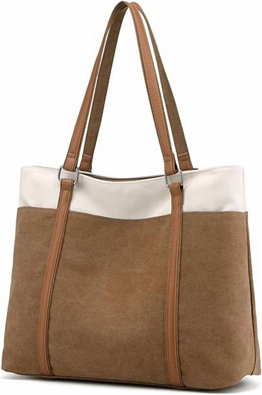 Threaded Pear - Women's Lilly Canvas Tote Bag