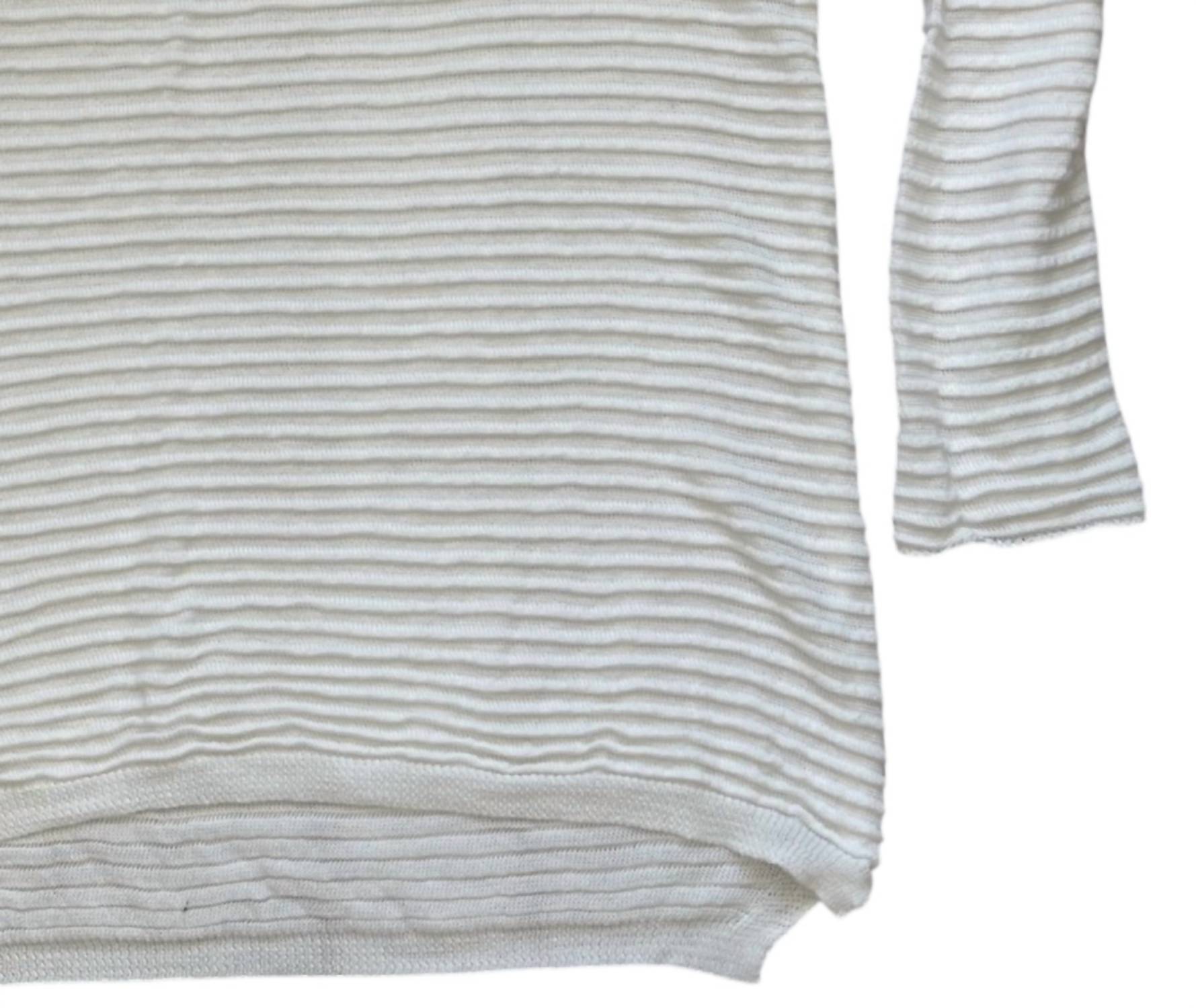 Carré Noir - Women's Rib Long Sleeve Sweater