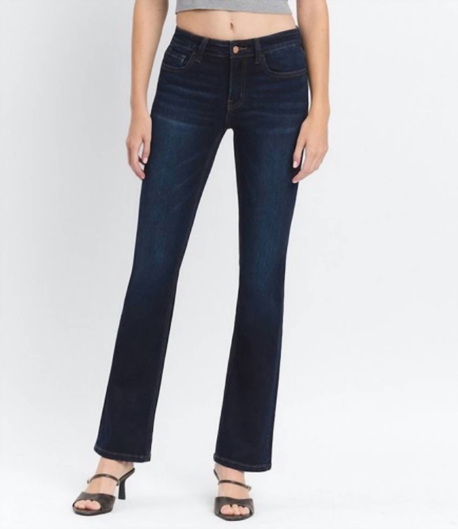 Vervet By Flying Monkey - Marlowe Mid Rise Bootcut Jeans