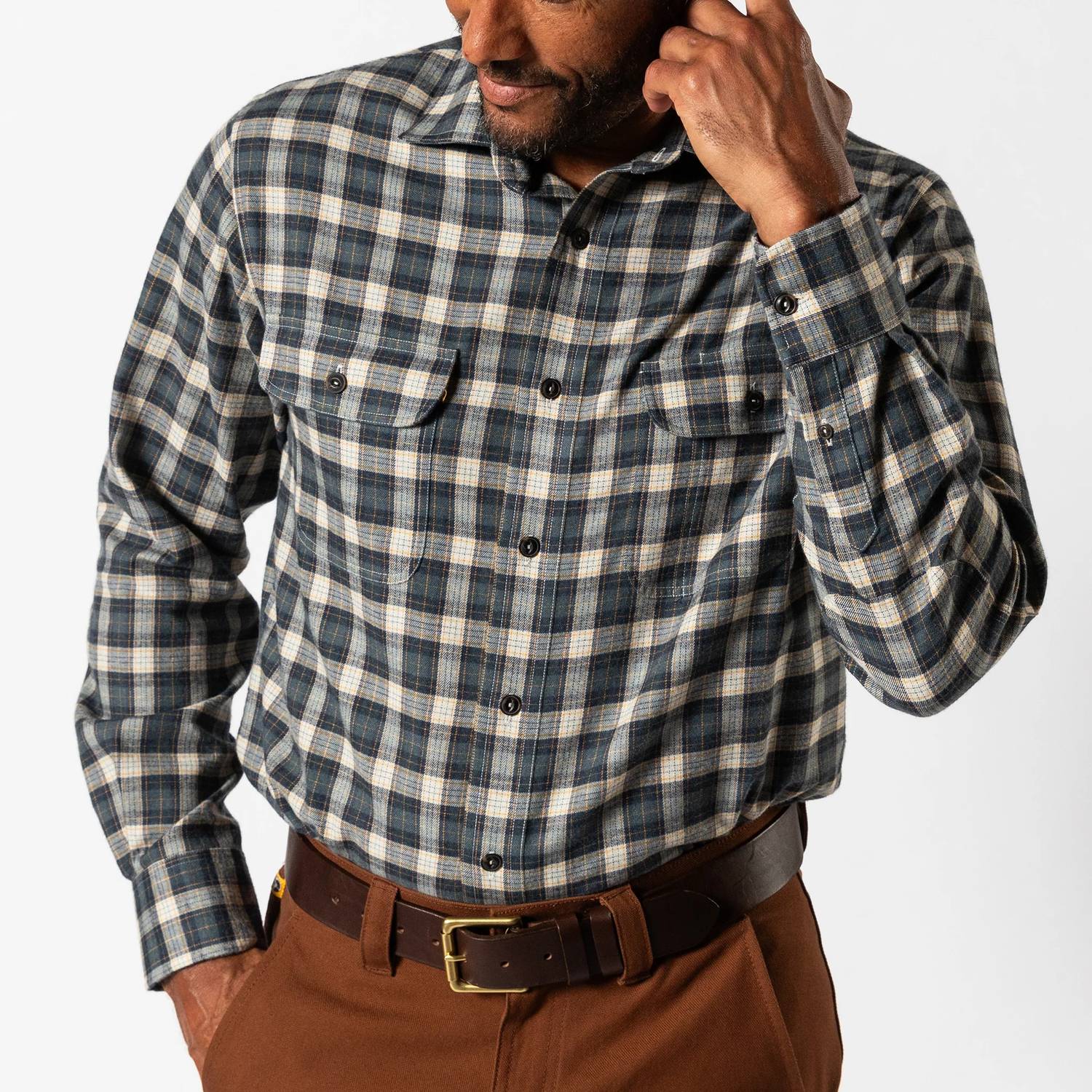 Duck Head - Moyer Plaid Performance Flannel Sport Shirt