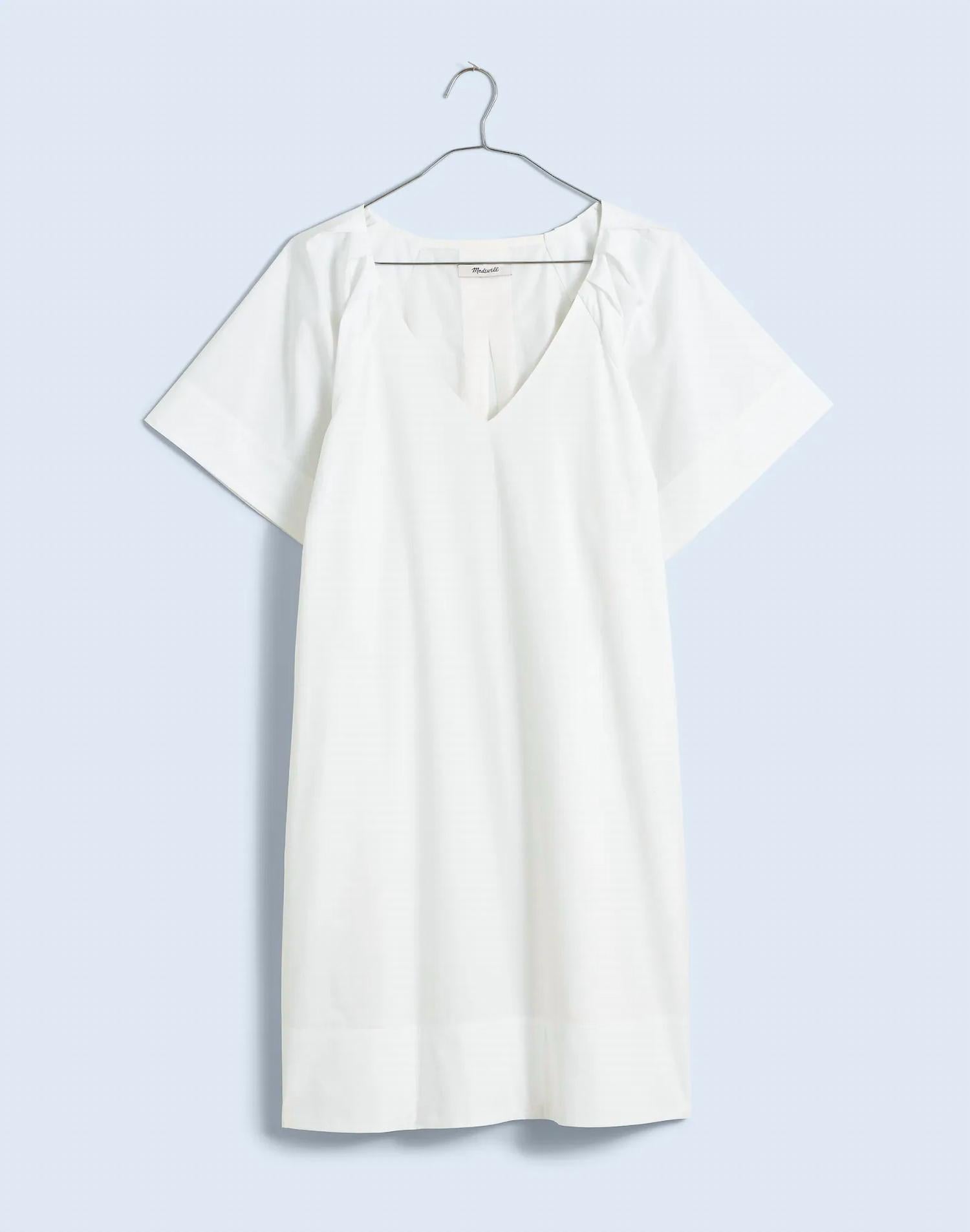 Madewell - V-neck Mini Shirtdress