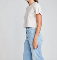 Self Contrast - Drew Crop T-shirt