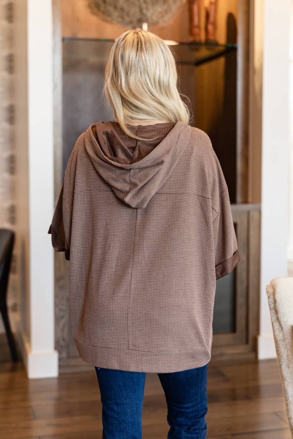 Andree By Unit - Two-tone Thermal Hoodie