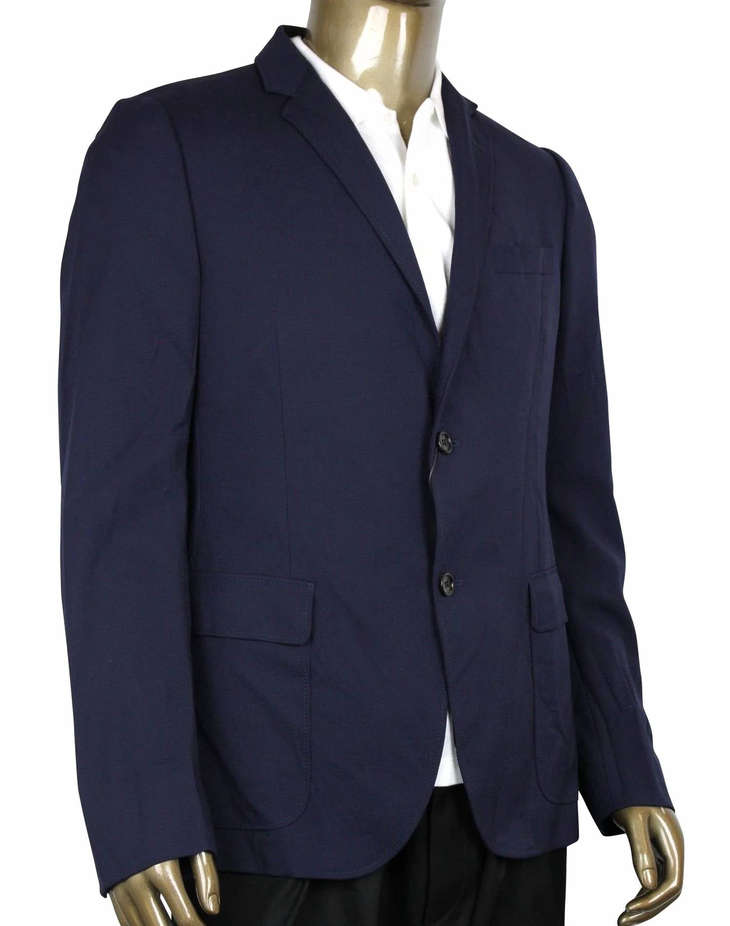 Gucci - Men's Formal 2 Buttons Polyester Wool Elastane Jacket