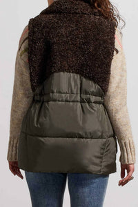 Tribal - Sherpa Combo Long Vest