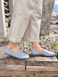 Laura Bellariva - Women's Betty Suede Penny Loafers