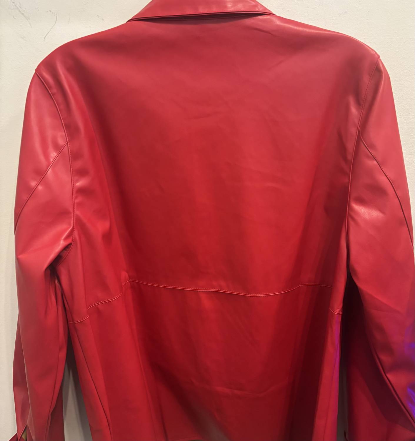 Jade Melody Tam - Pleather blouse