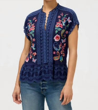 Johnny Was - ASTRUD BLOUSE - ROMANA