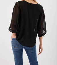 Kylie Paige - Opal Sheer Chiffon Top