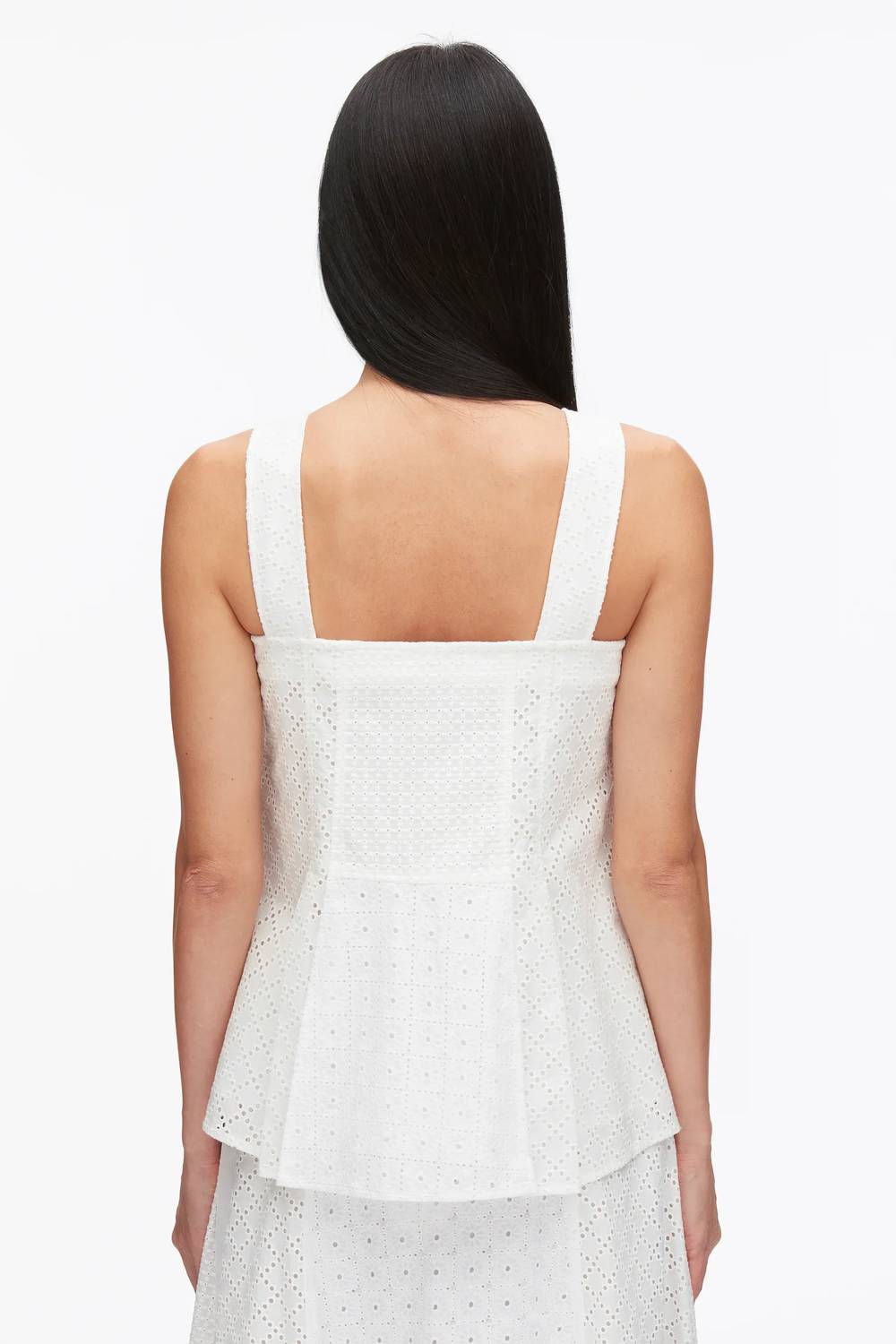 3.1 Phillip Lim - Broderie Anglaise Patchwork Camisole Top