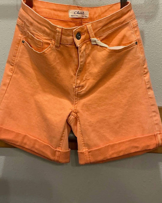 Charlie B - Women's Twill Short With Roll Up