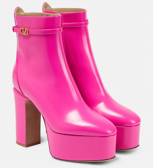 Valentino Garavani - Women's Leather Zip Ankle Boots
