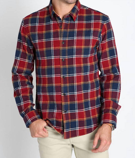 Jachs New York - Stretch Midweight Flannel Workshirt