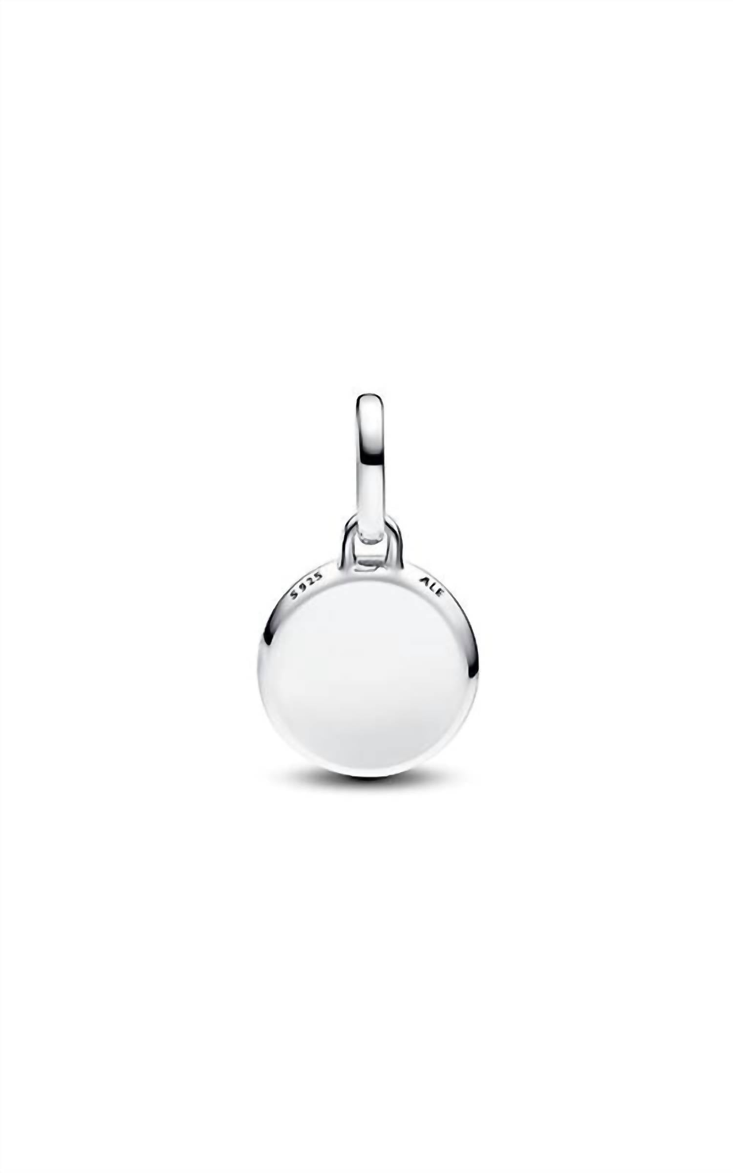 Pandora - Glass Engravable Mini Medallion Charm