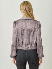Mystree - Scarf Long Sleeve Blouse