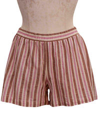 Devotion Twins - Women's Zita Striped Shorts