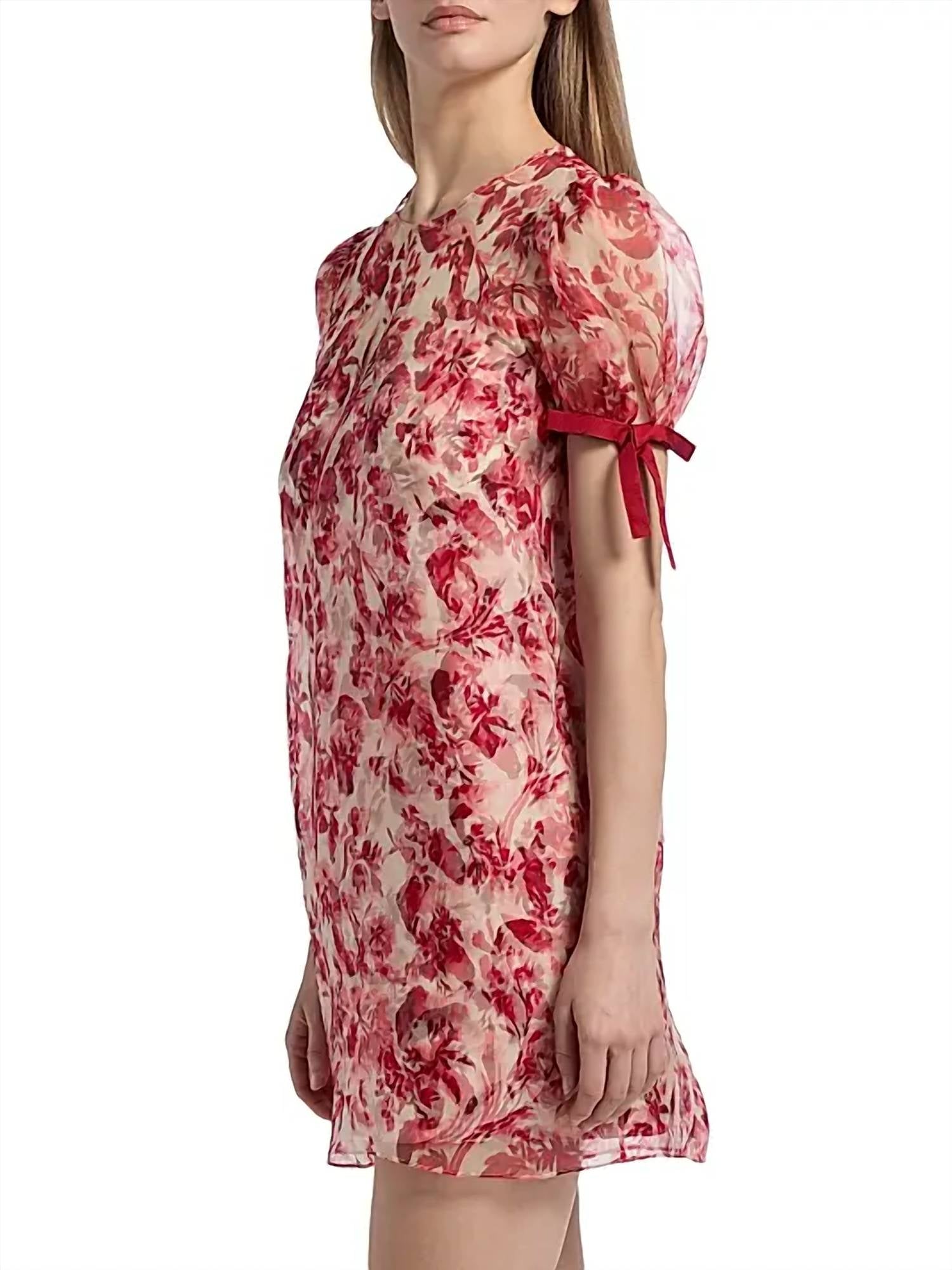 Cinq A Sept - Floral Ribbons Junette Dress