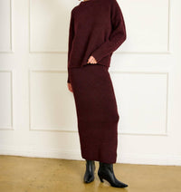 Line And Dot - Women's Hart Sweater Skirt