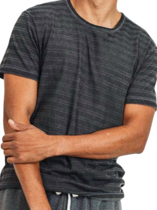 Mono B - Crew Neck Striped Tee