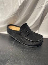 Birkenstock - Unisex Naples Wrapped Suede Leather Clogs