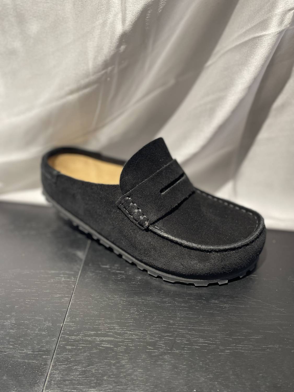 Birkenstock - Unisex Naples Wrapped Suede Leather Clogs