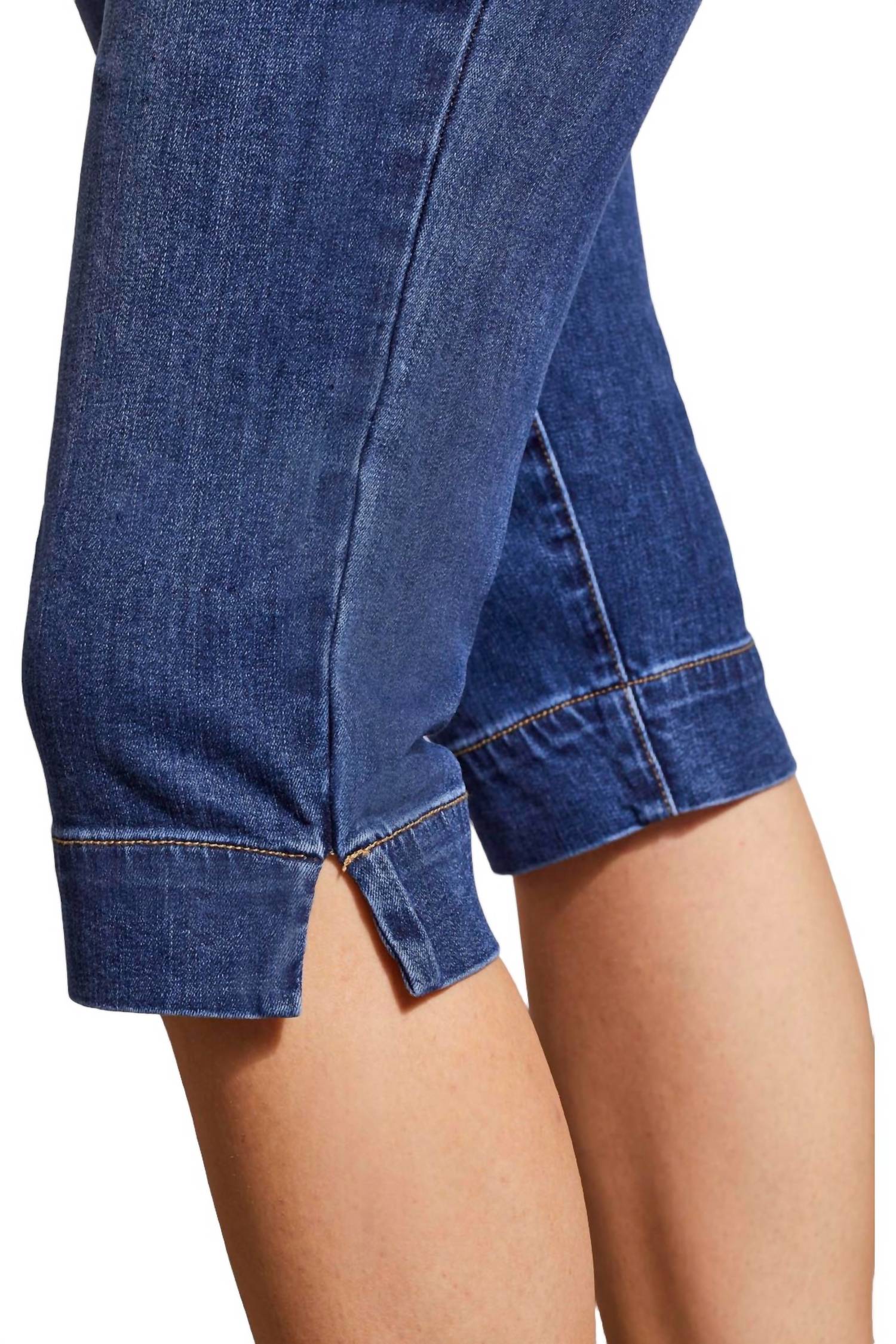 Tribal - Audrey Denim Capri Pants