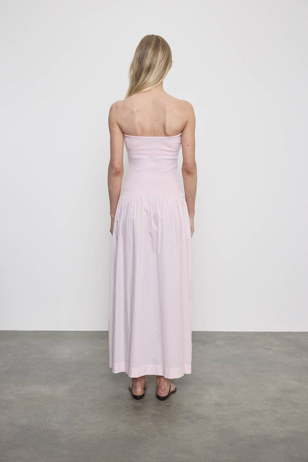 Enza Costa - COTTON BANDEAU DRESS