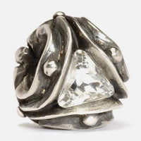 Trollbeads Women's Crystal Triangles Fantasy Pendant in silver - women's item