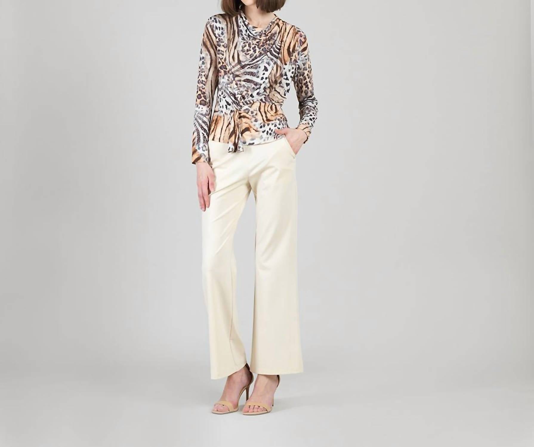 Clara Sunwoo - Butter Knit Long Sleeve Loop Front Top