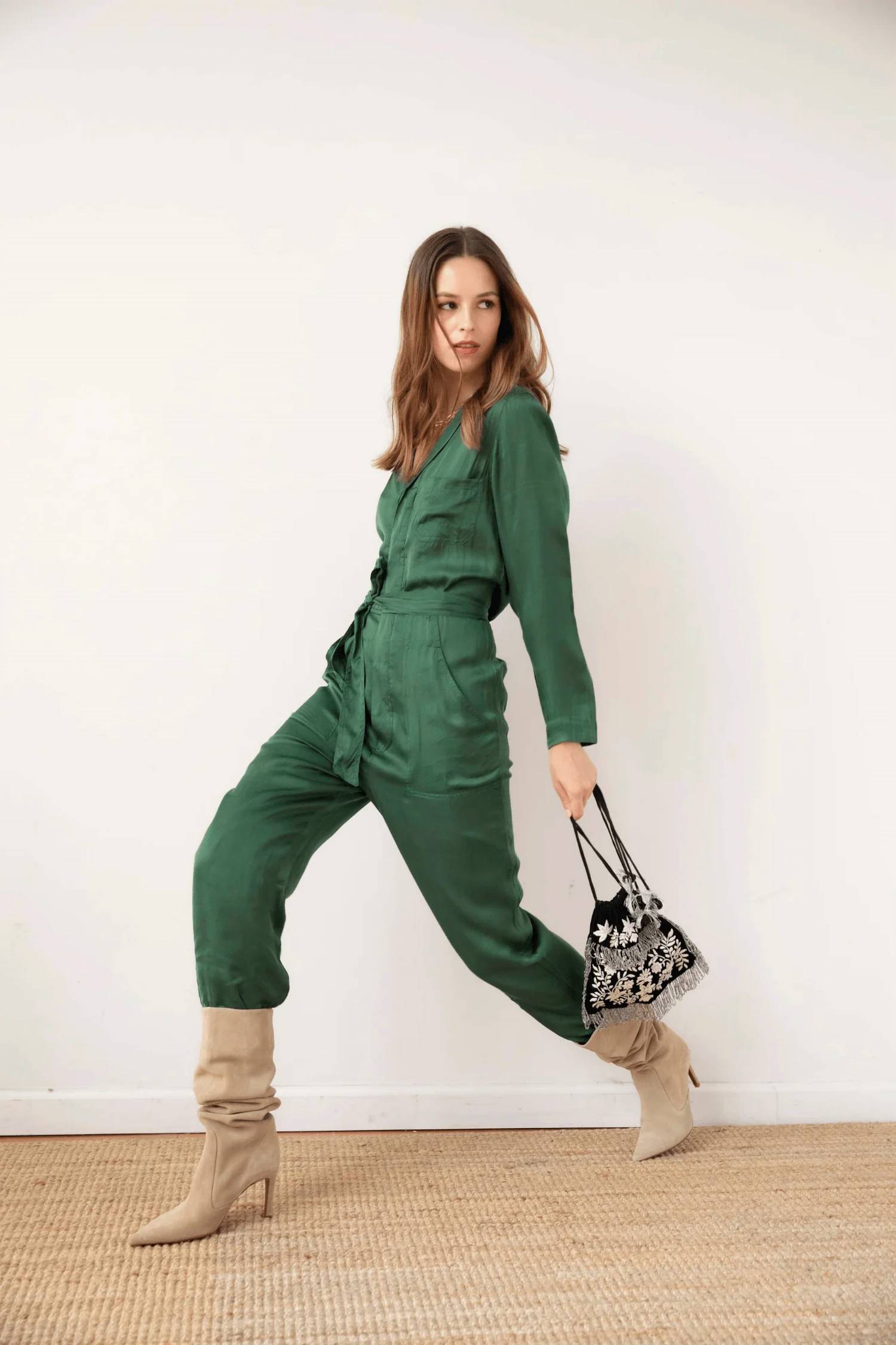 Guadalupe Design - Lydia Solid Jumpsuit