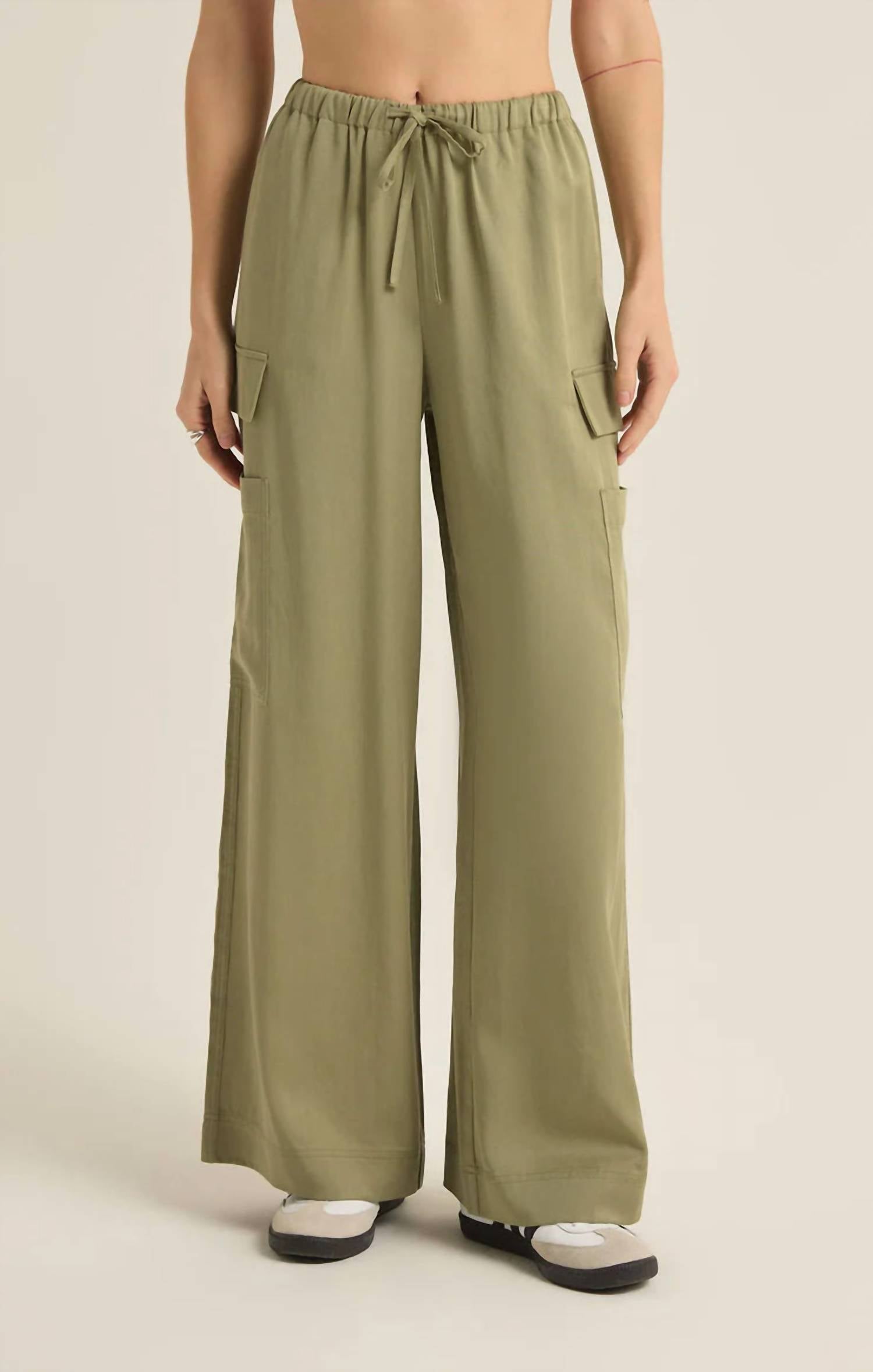 Z Supply - Renegade Wide Leg Cargo Pant