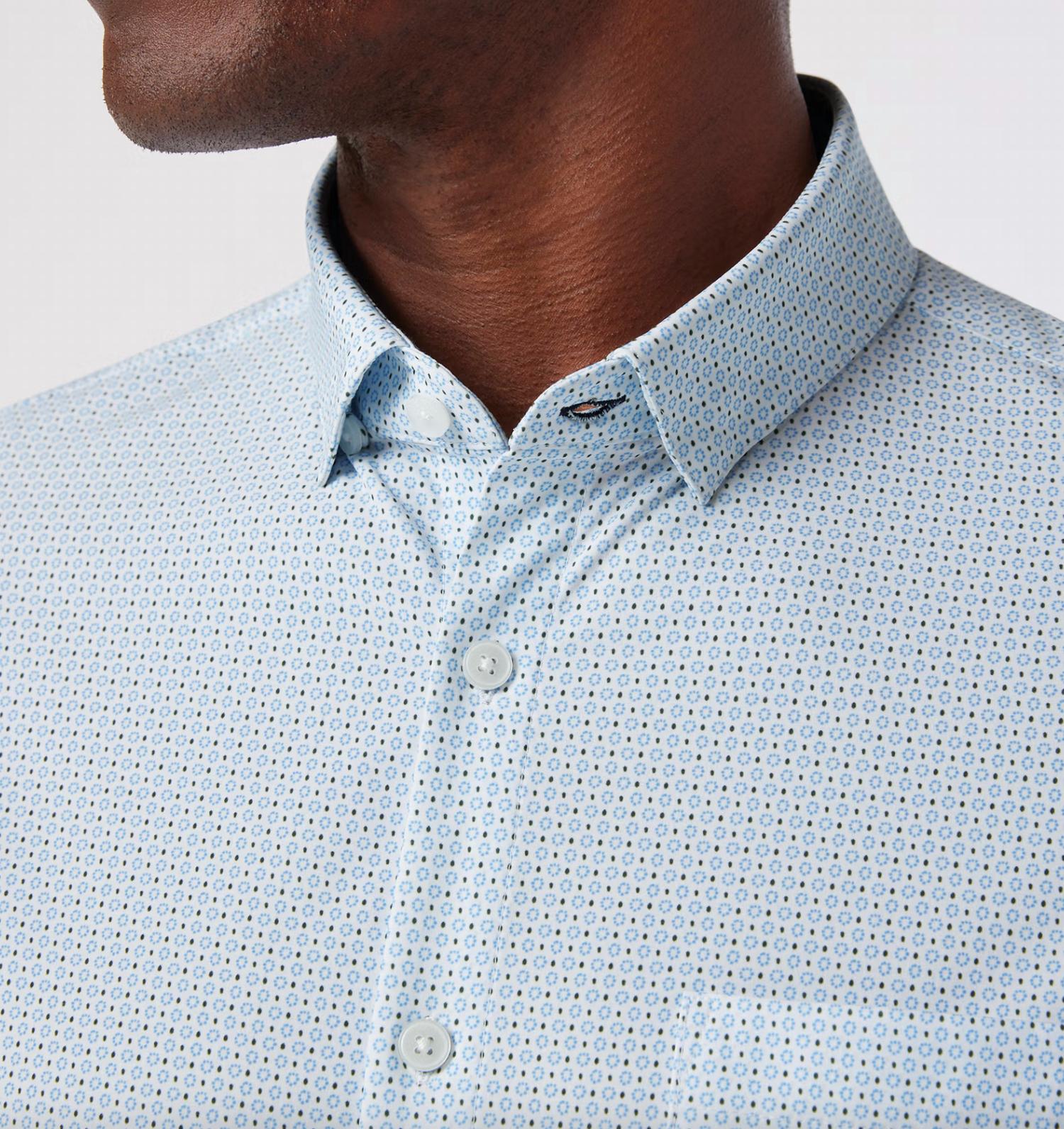 Mizzen + Main - Leeward Short sleeve Dress Shirt