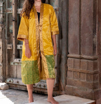 Standawt - Silk Saree One Size Kimono