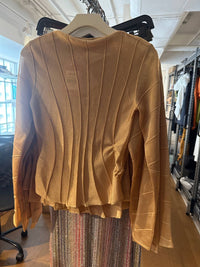 cult gaia Avril Knit Top in tierra - women's blouse - view 5