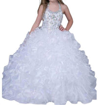 Little Rosie - Girl's Long Pageant Dress