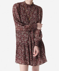 Marron Bethany Mini Dress