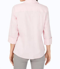 Foxcroft - TAYLOR 3/4 PINPOINT SHORT SLEEVE SHIRT