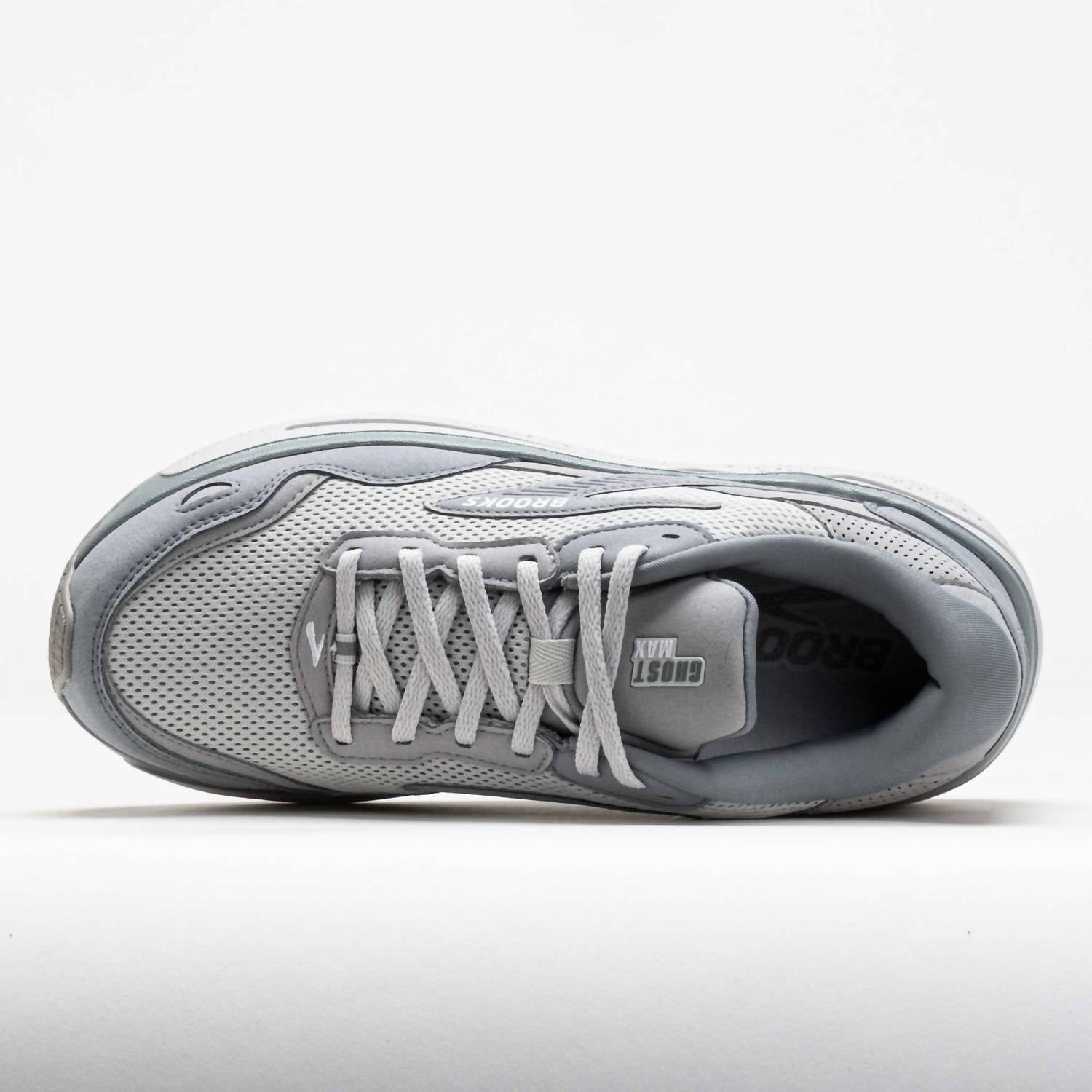 BROOKS Men's Ghost Max Se Shoe in primer grey oyster alloy 1 - men's shoe - alternate view