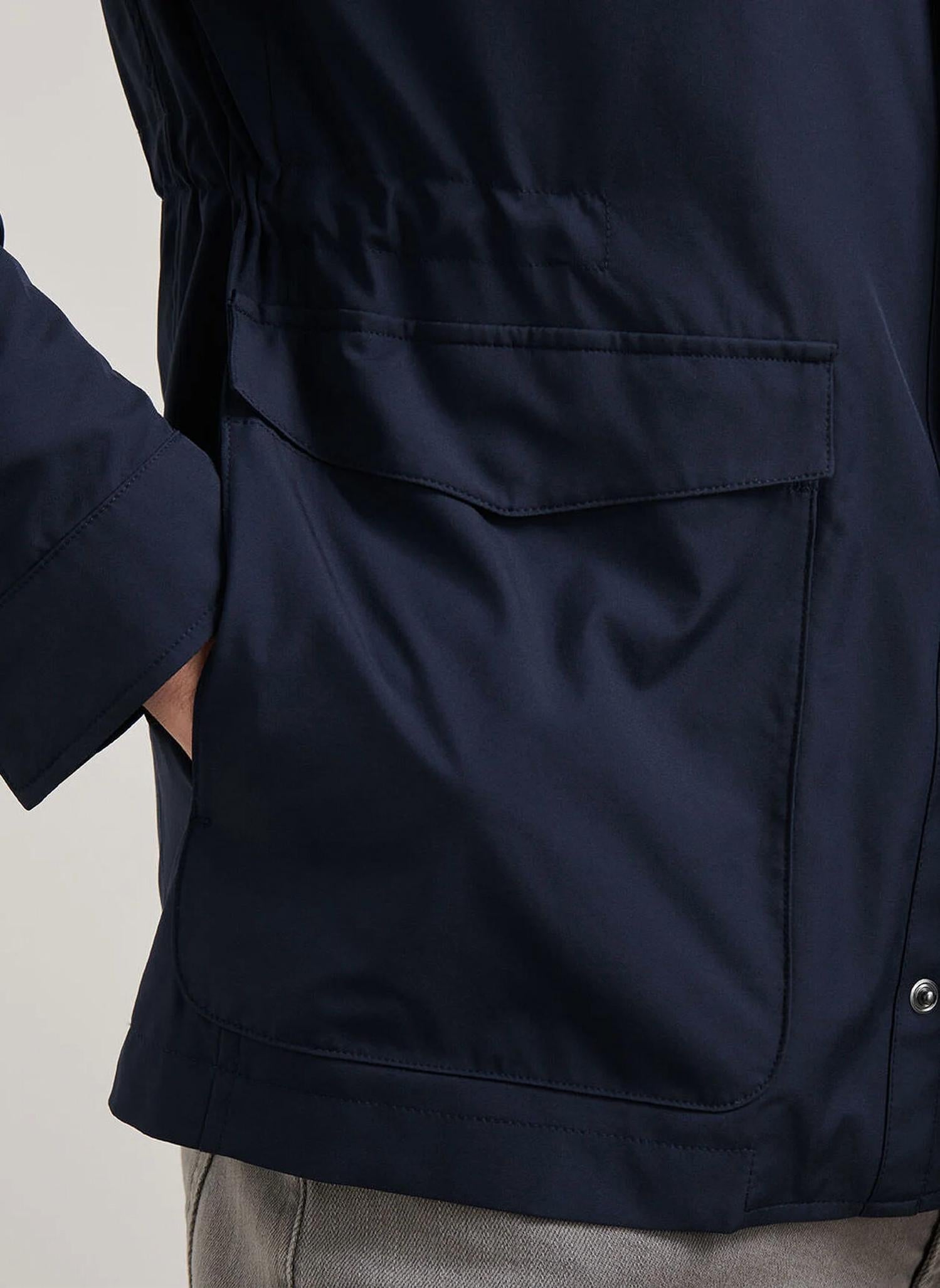 PETER MILLAR Discovery Field Jacket in navy - men's jacket - alternate view