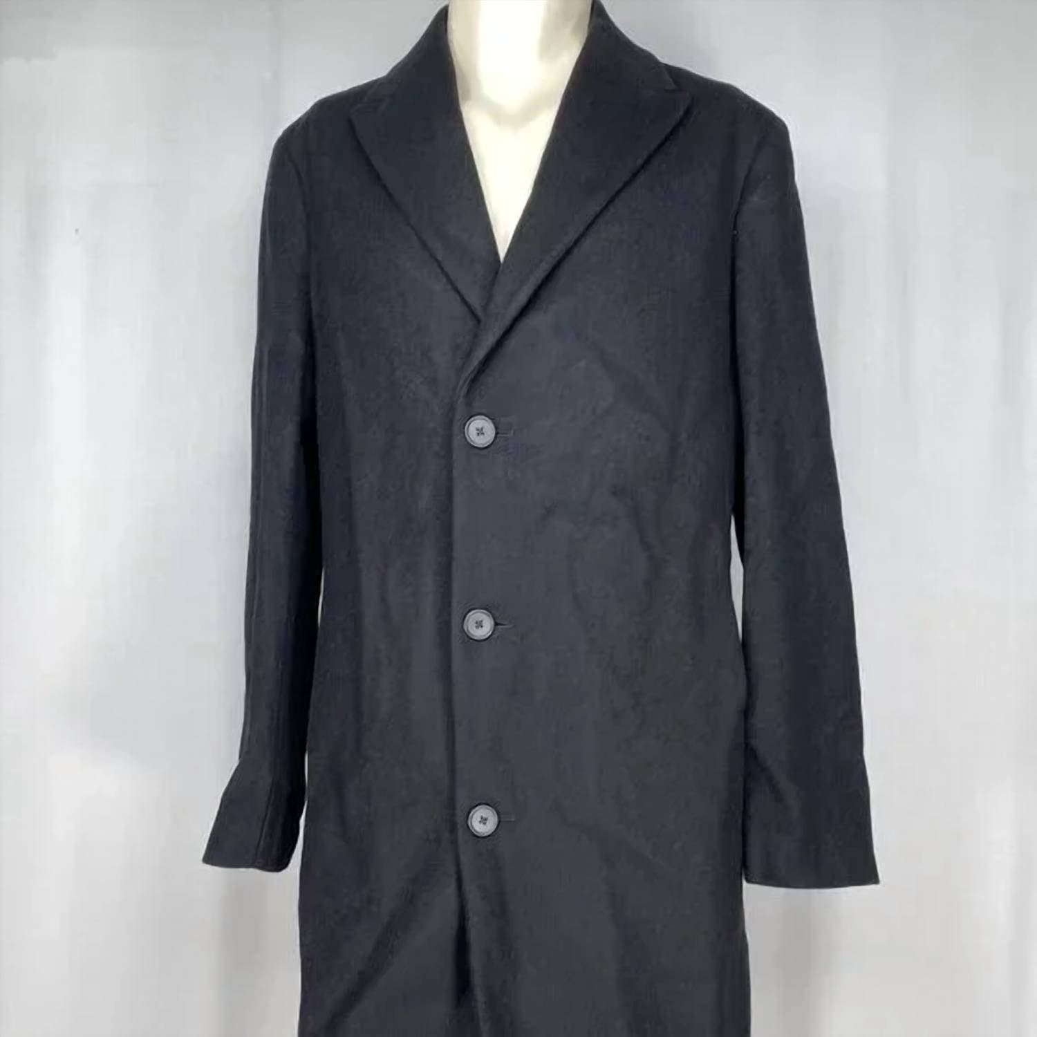 Theory - Men's Monroe Wool Melton Single Breasted Coat