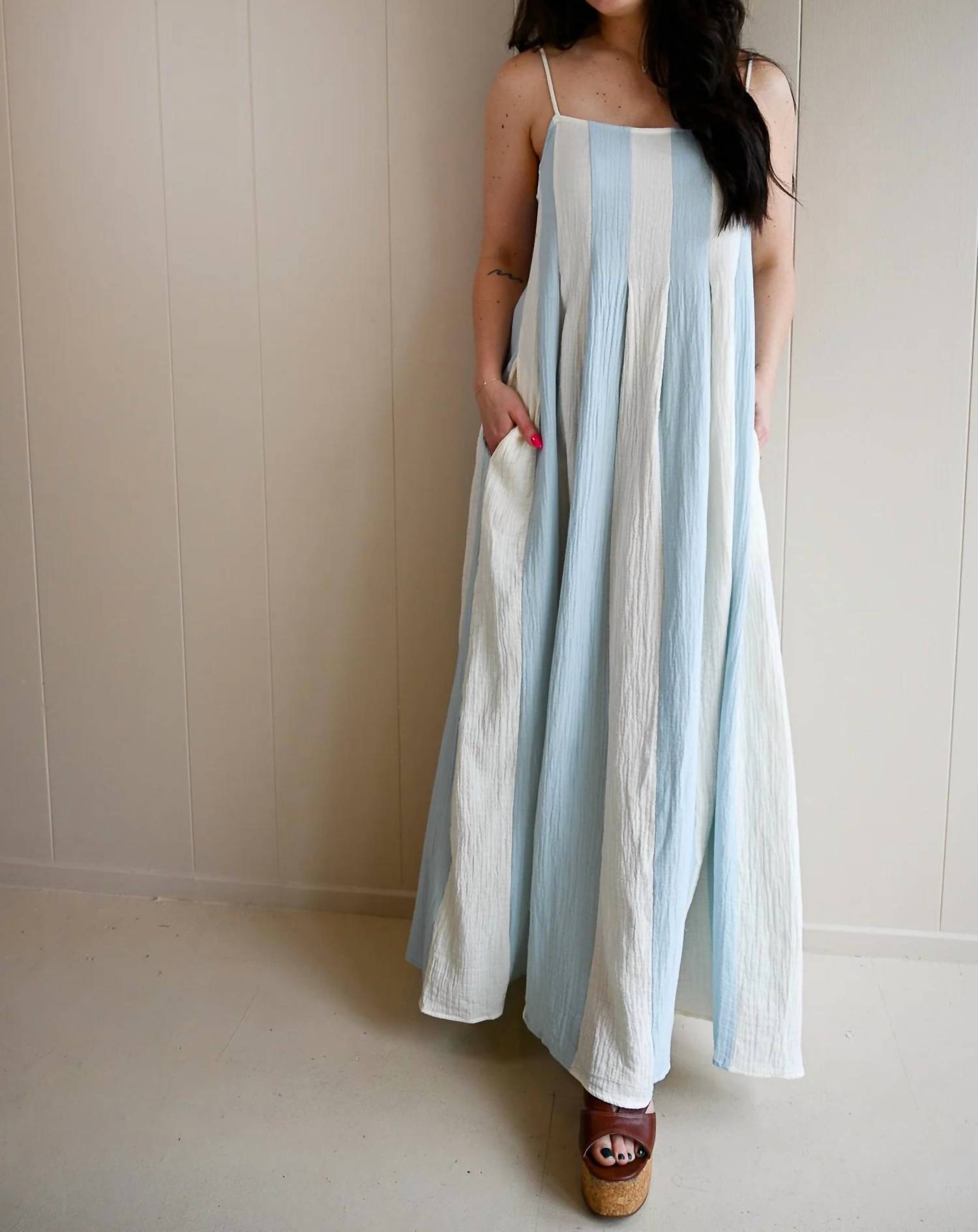 By Together - Wood Street Stripe Maxi Dress
