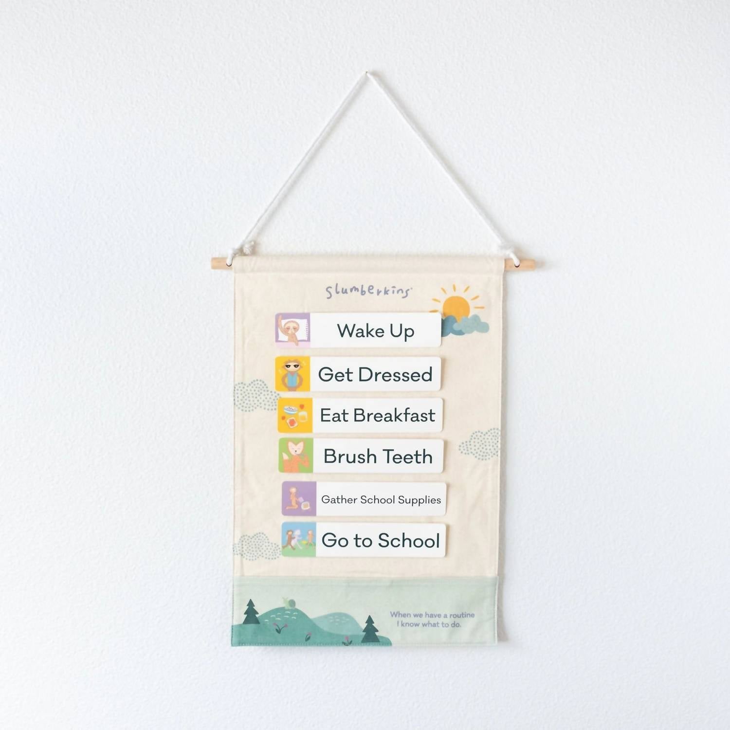 Slumberkins - Kid's Routines Visual Schedule