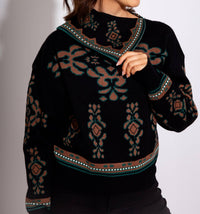 Thml - Modern Muse Abstract Sweater