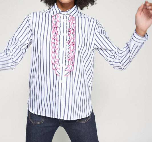 Vilagallo - Lionetta Embroidered Top