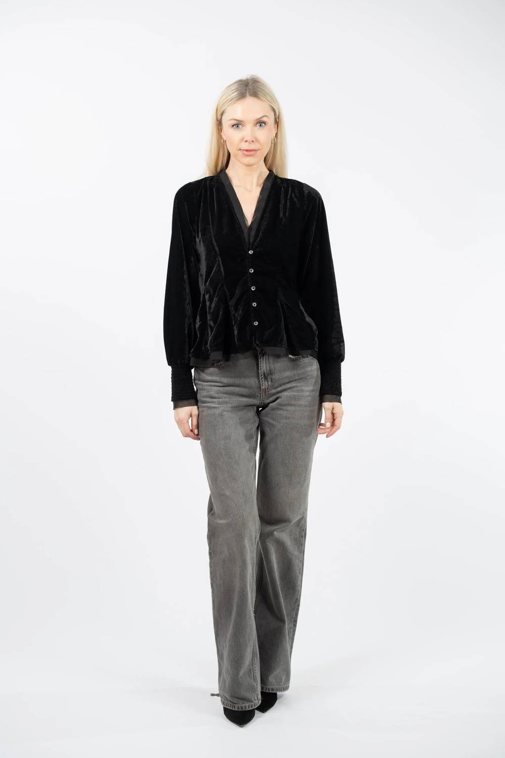 Tolani - Tamia Velvet Top