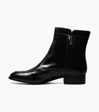 Florsheim Men's Essex Moc Toe Zipper Boot in black - men's boots - alternate view